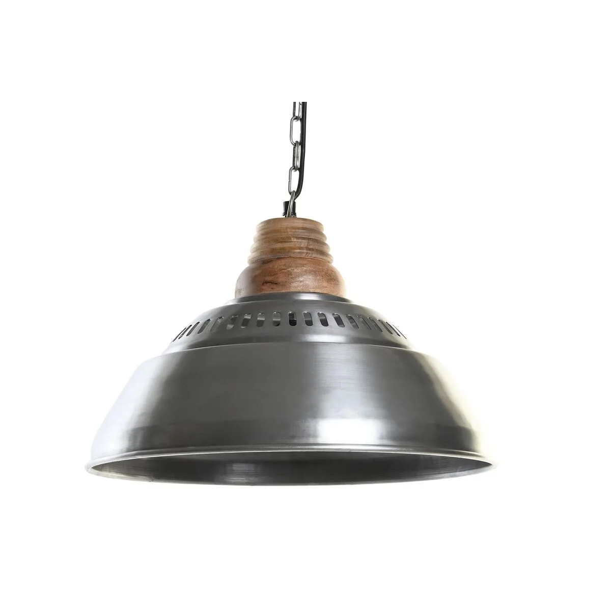 Suspension dkd home decor argente marron fer bois de manguier 50 w 43 x 43 x 31 cm s303160624. Notre mission chez Diaytar : vous simplifier la vie en vous proposant les produits les plus ingénieux et les plus tendance du marché