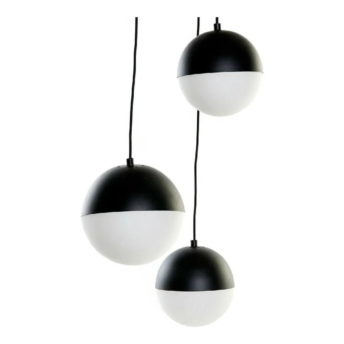 Suspension dkd home decor blanc noir metal verre 220 v 40 x 40 x 80 cm s301460525. Les dernières tendances mode vous attendent chez Diaytar !