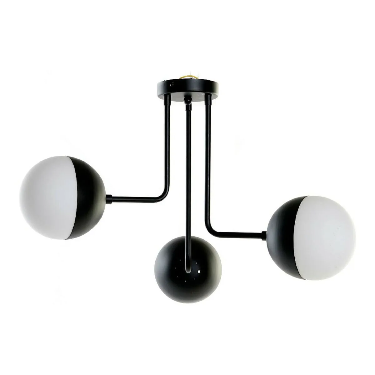 Suspension dkd home decor blanc noir metal verre 220 v 50 w 61 x 58 x 46 cm s301460633. Diaytar, c'est la certitude de faire un choix judicieux. Chaque produit dans notre catalogue a passé nos tests exigeants.