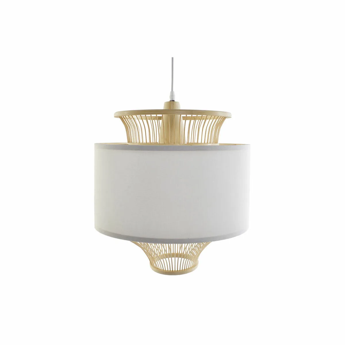 Suspension dkd home decor blanc polyester bambou 40 x 40 x 52 cm s302069321. Diaytar puise sa force dans sa capacité à sans cesse renouveler son offre avec des produits généraux frais et inattendus