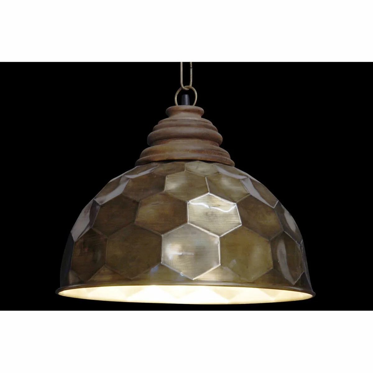 Suspension dkd home decor dore bois metal 50 w 39 x 39 x 34 cm s303159318. Diaytar mise sur la richesse de son catalogue pour s'imposer comme le leader du shopping généraliste en ligne de qualité