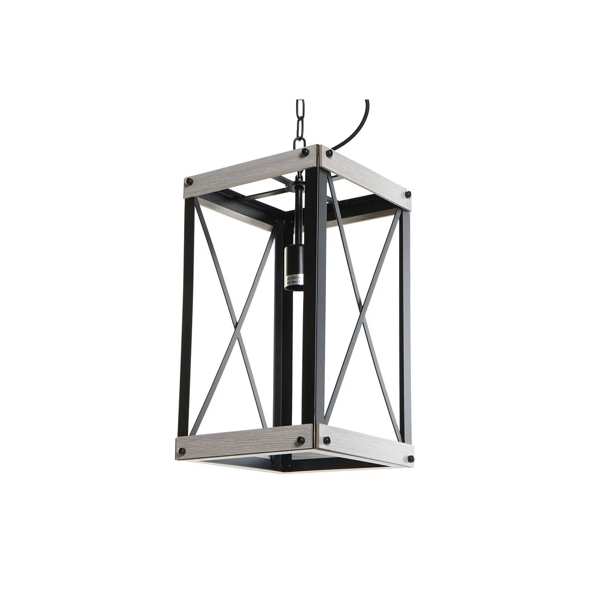 Suspension dkd home decor noir metal marron 220 v 50 w 25 x 25 x 43 cm s302097026. Diaytar incarne le nouveau visage du e-commerce : agile, éclectique et profondément ancré dans les tendances du moment