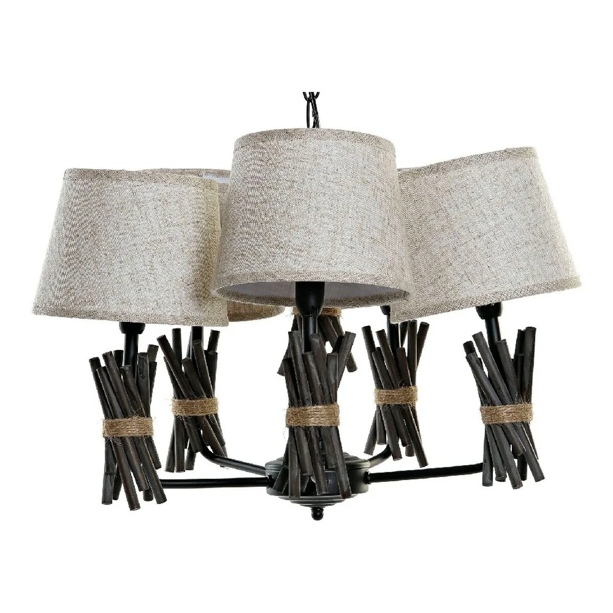 Suspension dkd home decor polyester metal 55 x 55 x 100 cm s301454386. Bienvenue chez Diaytar - Votre destination shopping pour tous vos besoins du quotidien !