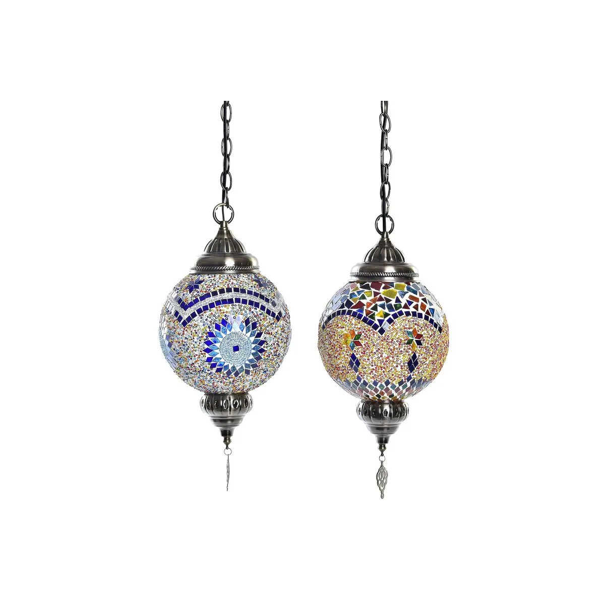 Suspension dkd home decor verre metal 20 x 20 x 36 cm multicouleur 50 w 2 unites s303138379. Diaytar mise sur l'intelligence collective : notre communauté nous guide pour dénicher les produits les plus plébiscités.