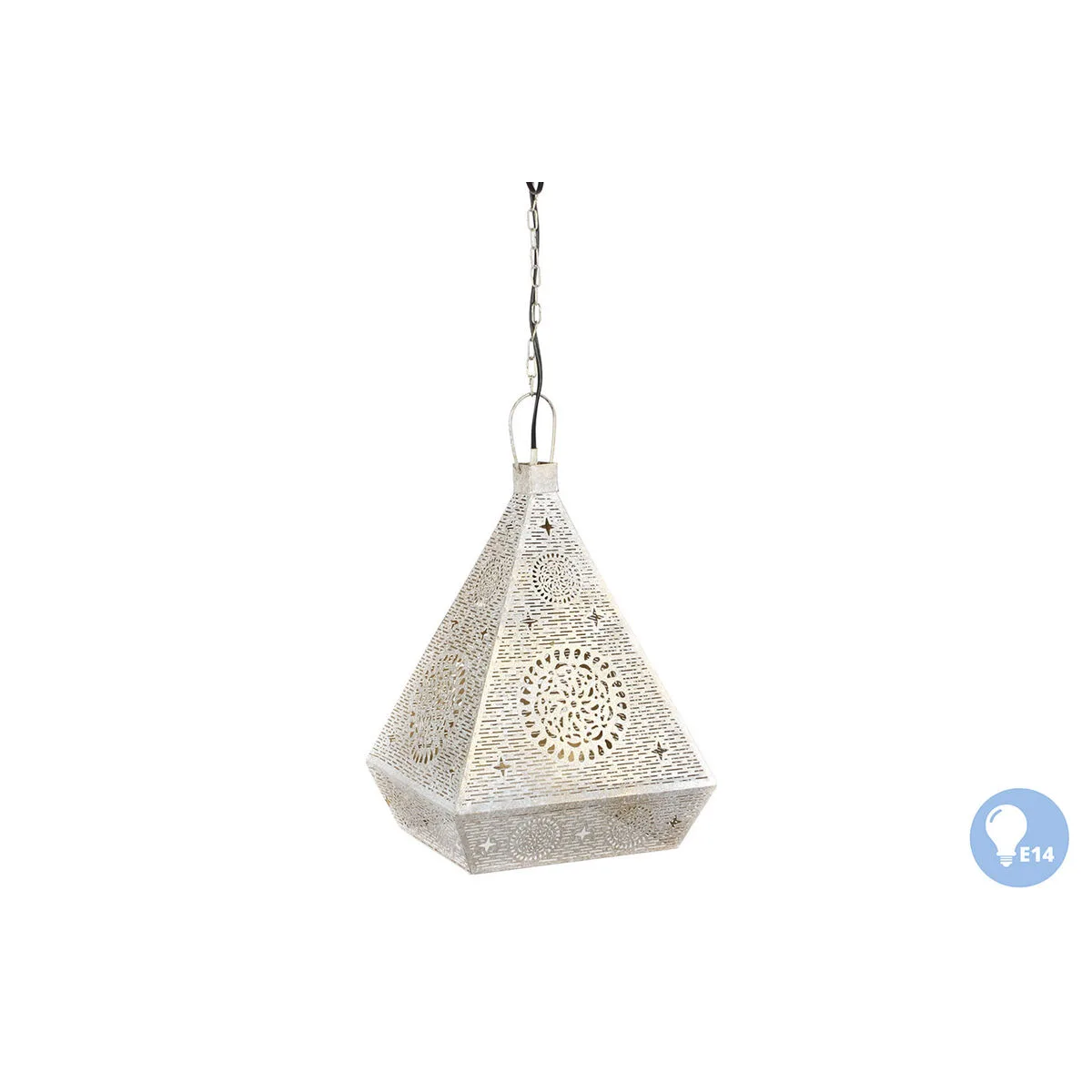 Suspension home esprit blanc dore metal 25 w 29 x 26 x 40 cm s305754763. Diaytar, c'est le point de départ de toutes vos histoires. Quel produit allez-vous choisir pour écrire la suite ?