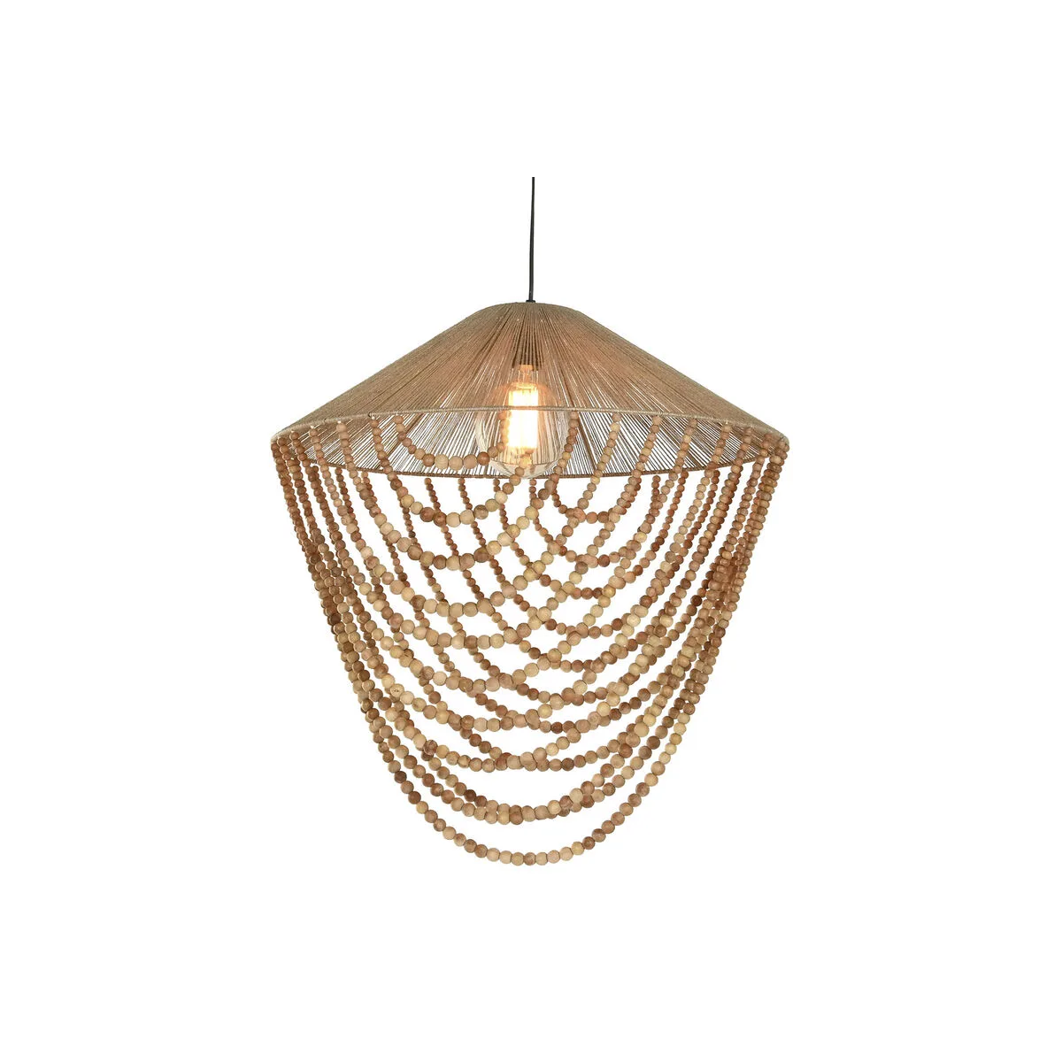 Suspension home esprit marron clair jute bois 67 x 67 x 70 cm s306124741. Bienvenue dans la famille Diaytar. Ici, on ne parle pas de clients, mais de co-créateurs d'un quotidien meilleur.