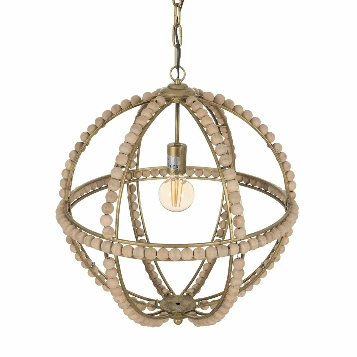 Suspension naturel metal bois de chene 220 240 v 54 x 54 x 54 cm s880460319. Diaytar pense global, shoppe local : une plateforme généraliste avec une approche curated pour un public international