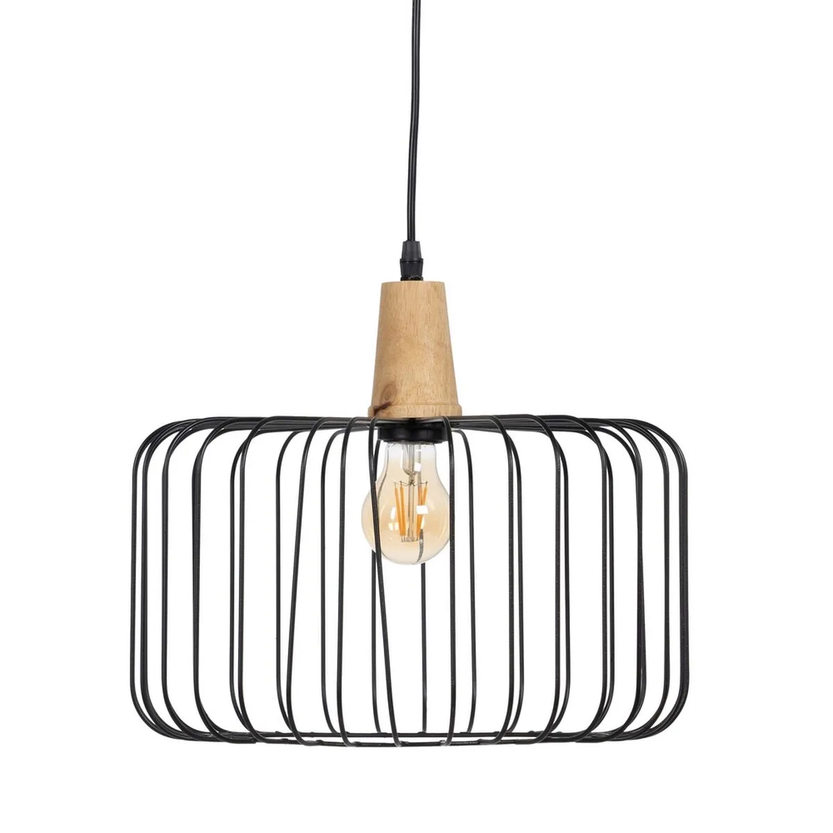 Suspension noir naturel bois fer 220 240 v 35 x 35 cm s880519270. Diaytar a fait de la variété son arme secrète : une offre généraliste si vaste que vous y trouverez forcément l'inimaginable