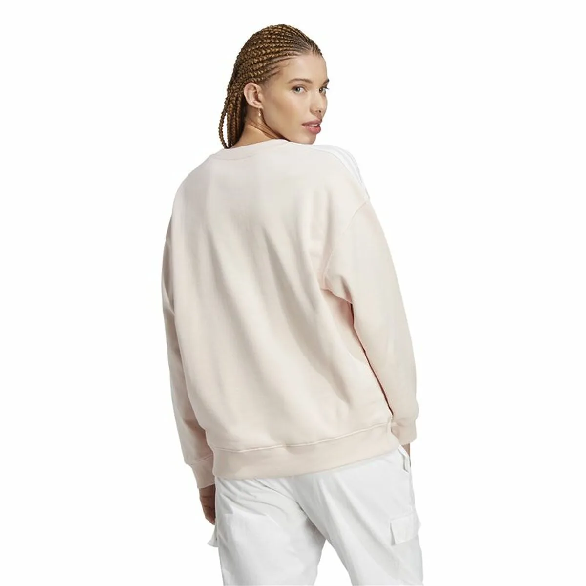 Sweat a capuche femme adidas 3 stripes ft swt blanc beige s6412516125. Diaytar vous habille de la tête aux pieds avec goût et raffinement.