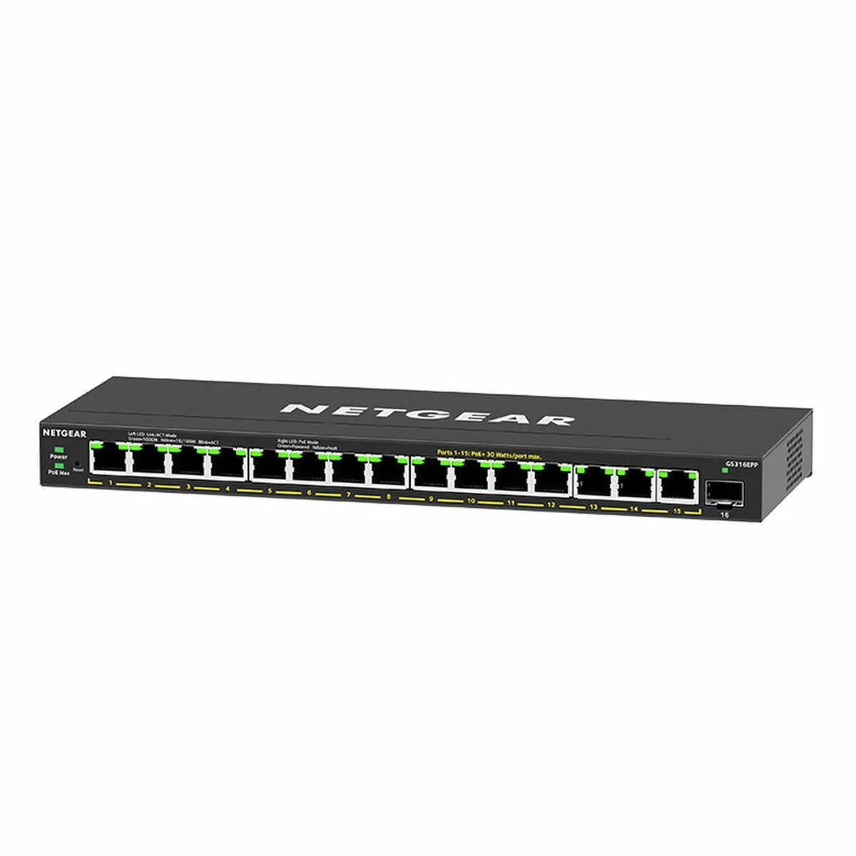 Switch netgear gs316epp 100pes s5501108839. Diaytar mise sur la richesse de son catalogue pour s'imposer comme le leader du shopping généraliste en ligne de qualité