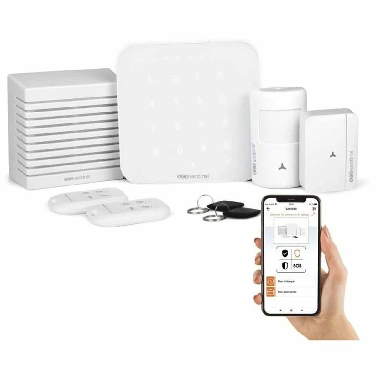Systeme d alarme scs sentinel kitalarm wi fi 4g 8 pieces s719576727. Oubliez tout ce que vous savez sur le e-commerce. Diaytar réécrit les règles avec une offre audacieuse et éclectique.
