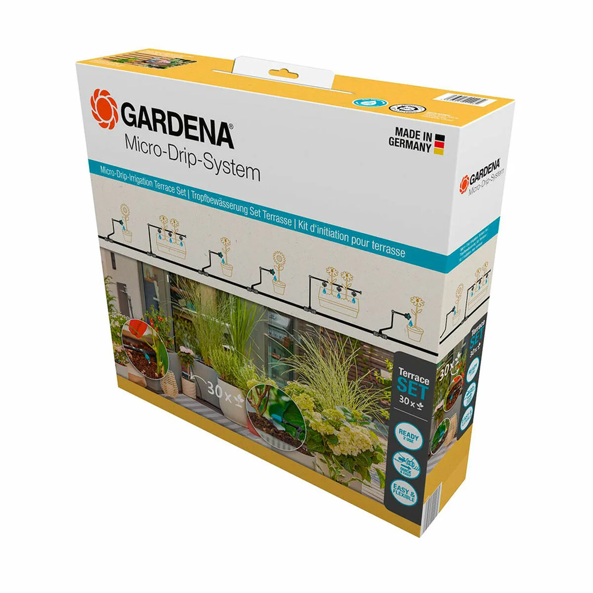 Systeme d arrosage goutte a goutte automatique pour pots gardena 13400 20 s792010163. Diaytar incarne le renouveau du commerce en ligne : authentique, engagé et résolument tourné vers l'avenir.