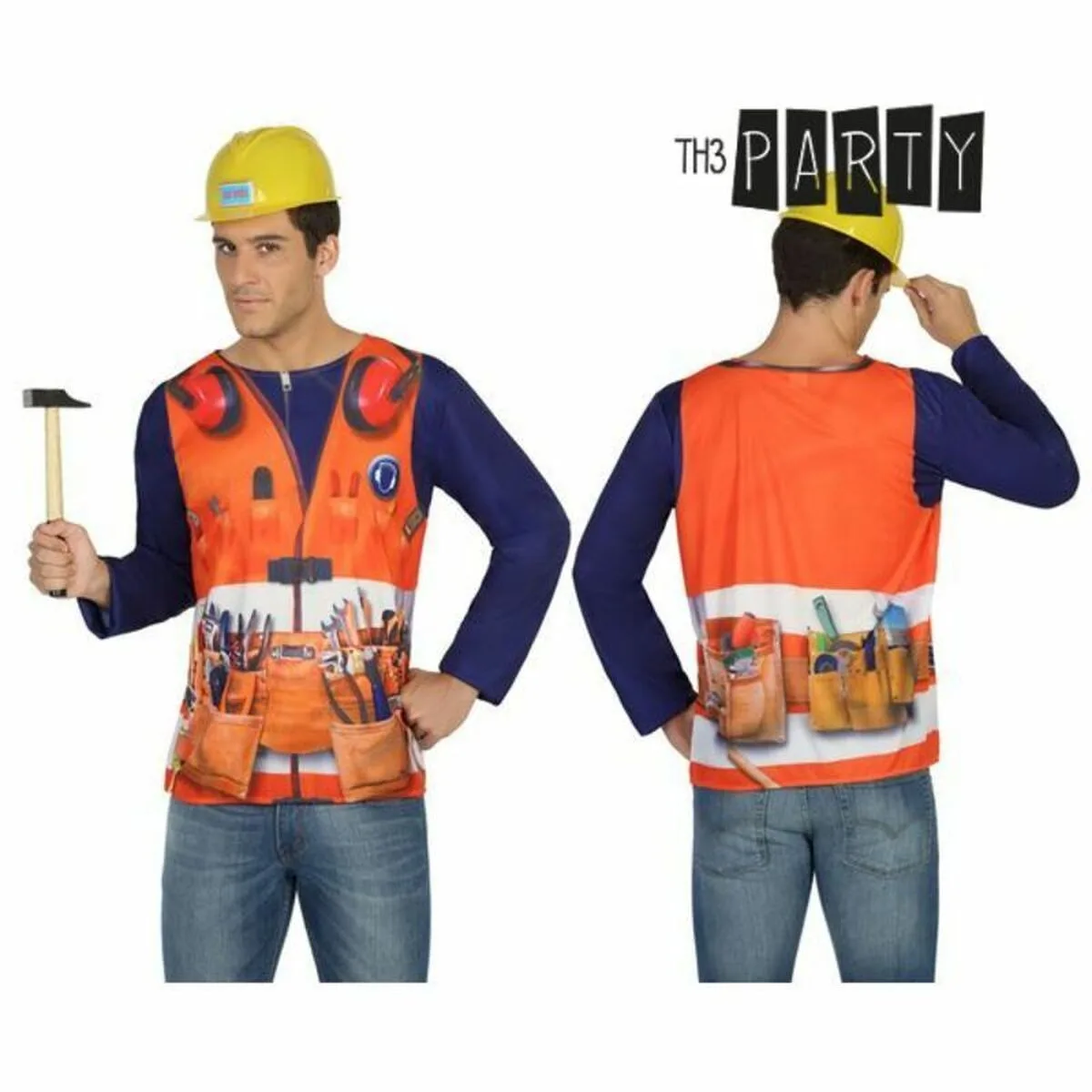 T shirt pour adultes th3 party orange s110462823. La mode selon Diaytar : audacieuse, accessible et toujours dans l'air du temps.
