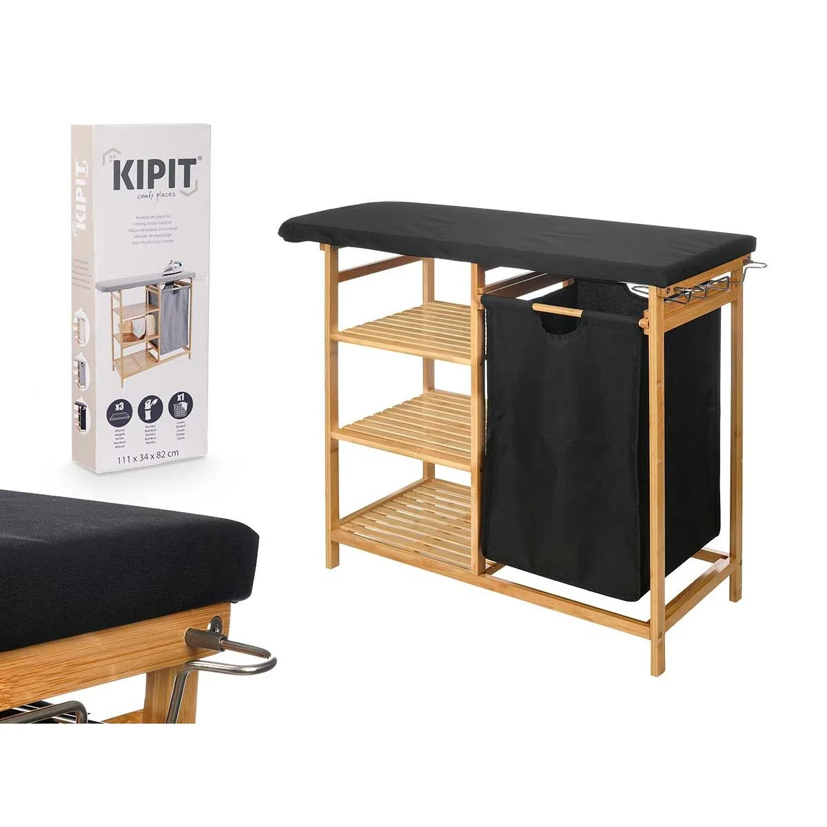 Table a repasser kipit 1443fl bamboo noir tissu bambou s363308793. Diaytar : Parce que vos goûts sont éclectiques, notre offre de produits l'est tout autant. Explorez sans modération.