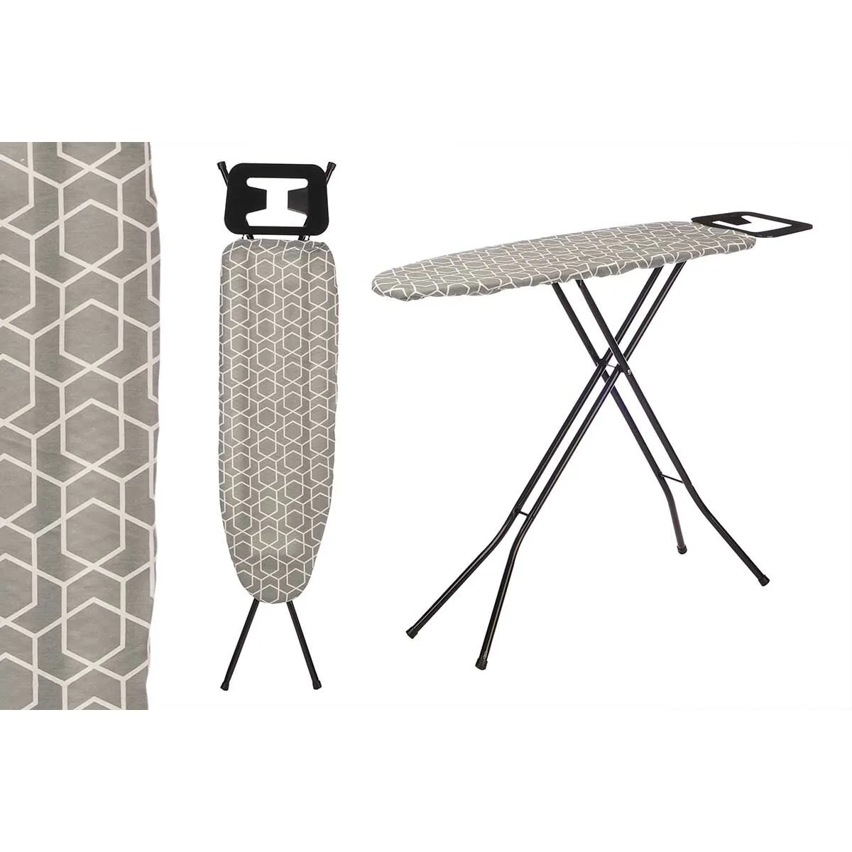 Table a repasser kipit 18358 cb 225 blanc gris metal tissu 4 unites s363348741. Diaytar réinvente votre quotidien avec des objets déco pleins de charme.