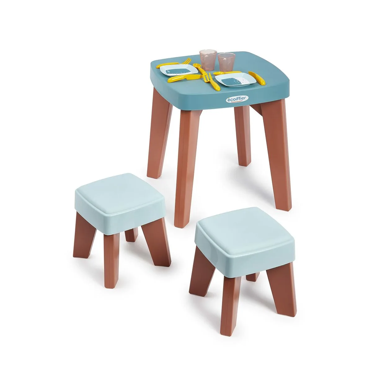 Table avec 2 chaises ecoiffier plastique multicouleur 13 pieces s717968480. L'aventure Diaytar, c'est celle d'une équipe passionnée qui déniche pour vous les perles rares du marché généraliste