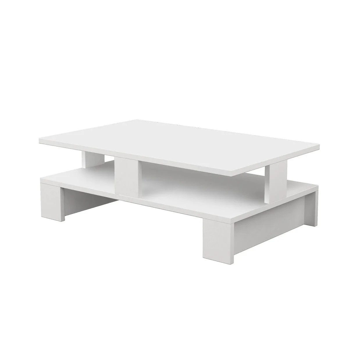 Table basse alexandra house living blanc bois mdp 80 x 28 x 50 cm double hauteur d163292051. Notre équipe Diaytar est une bande de dénicheurs compulsifs, toujours en quête du produit qui provoquera l'étincelle dans votre regard.