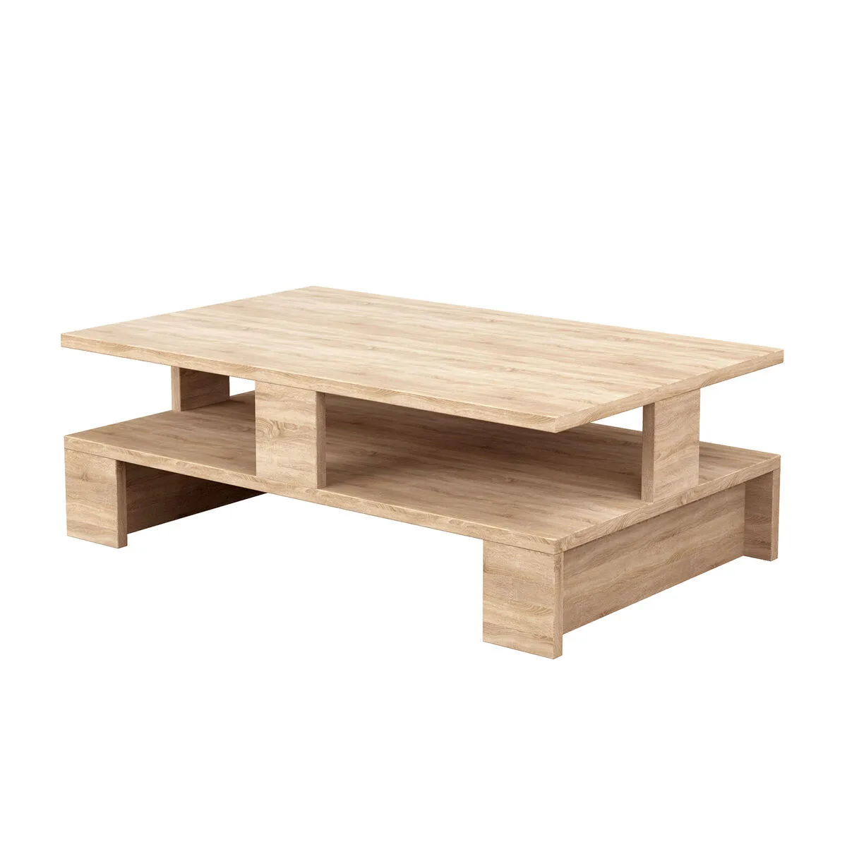 Table basse alexandra house living chene bois mdp 80 x 28 x 50 cm double hauteur d163292142. Nous sélectionnons pour Diaytar des produits qui ont une histoire, une âme, et qui sauront trouver une place dans la vôtre.