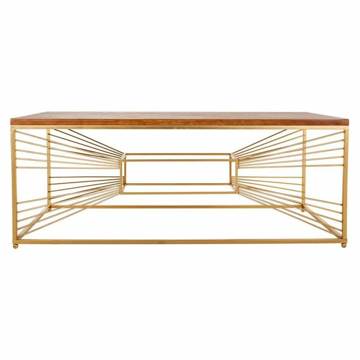 Table basse alexandra house living or naturel fer bois d epicea bois mdf 70 x 50 x 130 cm d163124699. Osez l'expérience Diaytar et découvrez comment des produits bien choisis peuvent éléver votre qualité de vie.