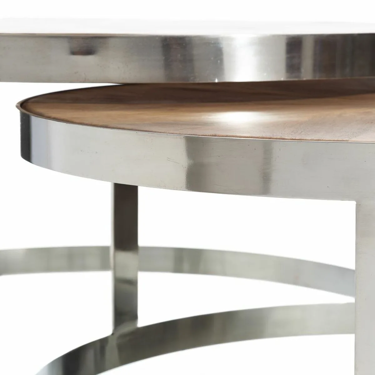 Table basse argente naturel 100 x 100 x 45 cm 2 unites s880742610. Osez l'expérience Diaytar et découvrez comment des produits bien choisis peuvent éléver votre qualité de vie.