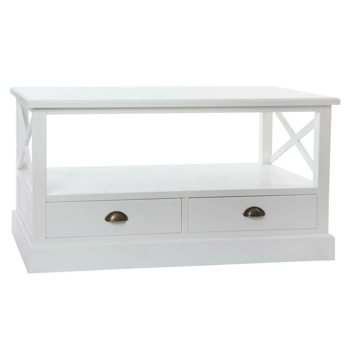 Table basse dkd home decor blanc bois 108 x 48 x 56 5 cm s303396661. Diaytar, le curateur de votre style de vie moderne, à travers une offre généraliste constamment renouvelée et actualisée