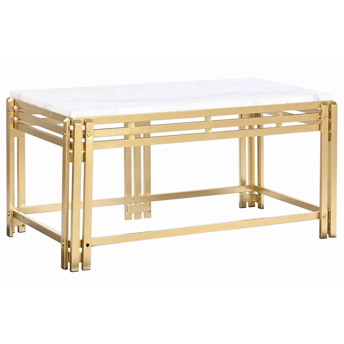 Table basse dkd home decor metal aluminium marbre 80 x 40 x 40 cm s304411745. Diaytar, c'est votre garantie contre la déception. Des produits testés et approuvés, pour un shopping en toute sérénité.
