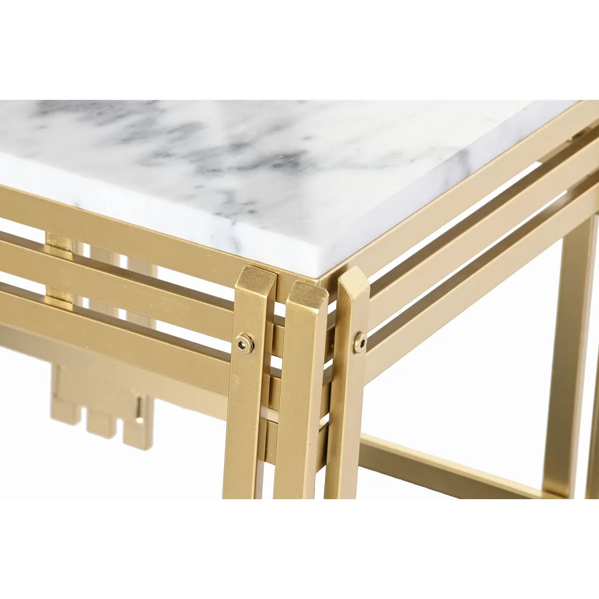 Table basse dkd home decor metal aluminium marbre 80 x 40 x 40 cm s304411798. Nous avons bâti Diaytar sur une idée simple : vous méritez le meilleur des produits, sans avoir à chercher pendant des heures.