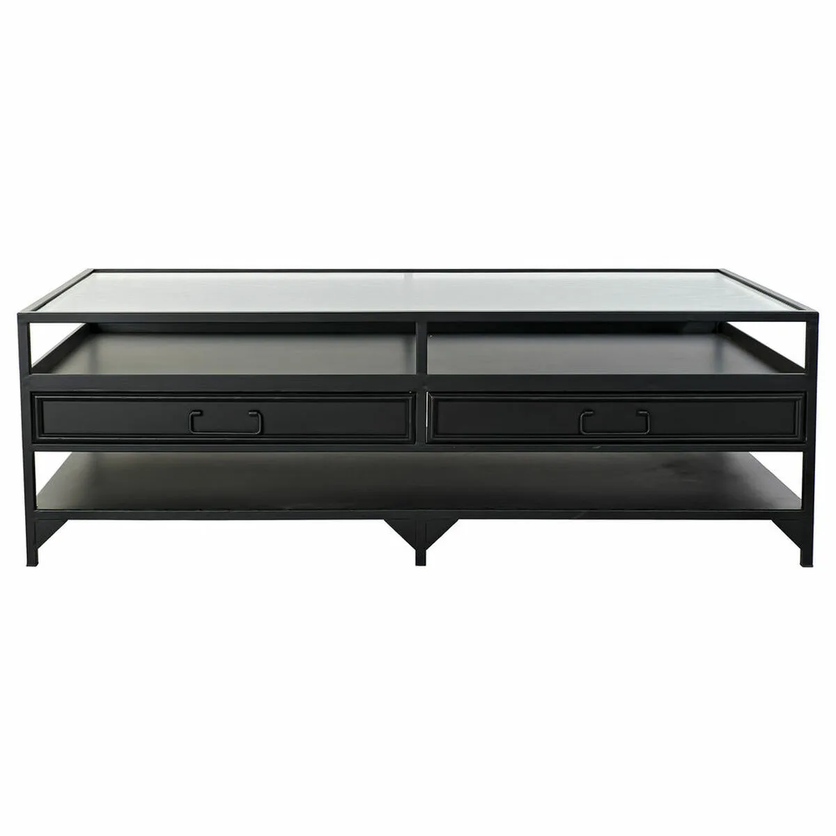 Table basse dkd home decor metal verre 120 x 60 x 40 cm s302317237. Notre mission chez Diaytar : démocratiser l'accès aux produits extraordinaires, sans rogner sur le design ou la qualité.