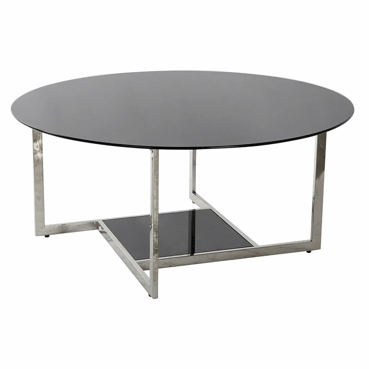 Table basse dkd home decor noir argente verre acier plastique 100 x 100 x 45 cm s302240035. La recette Diaytar : un tiers de design, un tiers d'innovation, un tiers de fonctionnalité. Le tout saupoudré de tendance.
