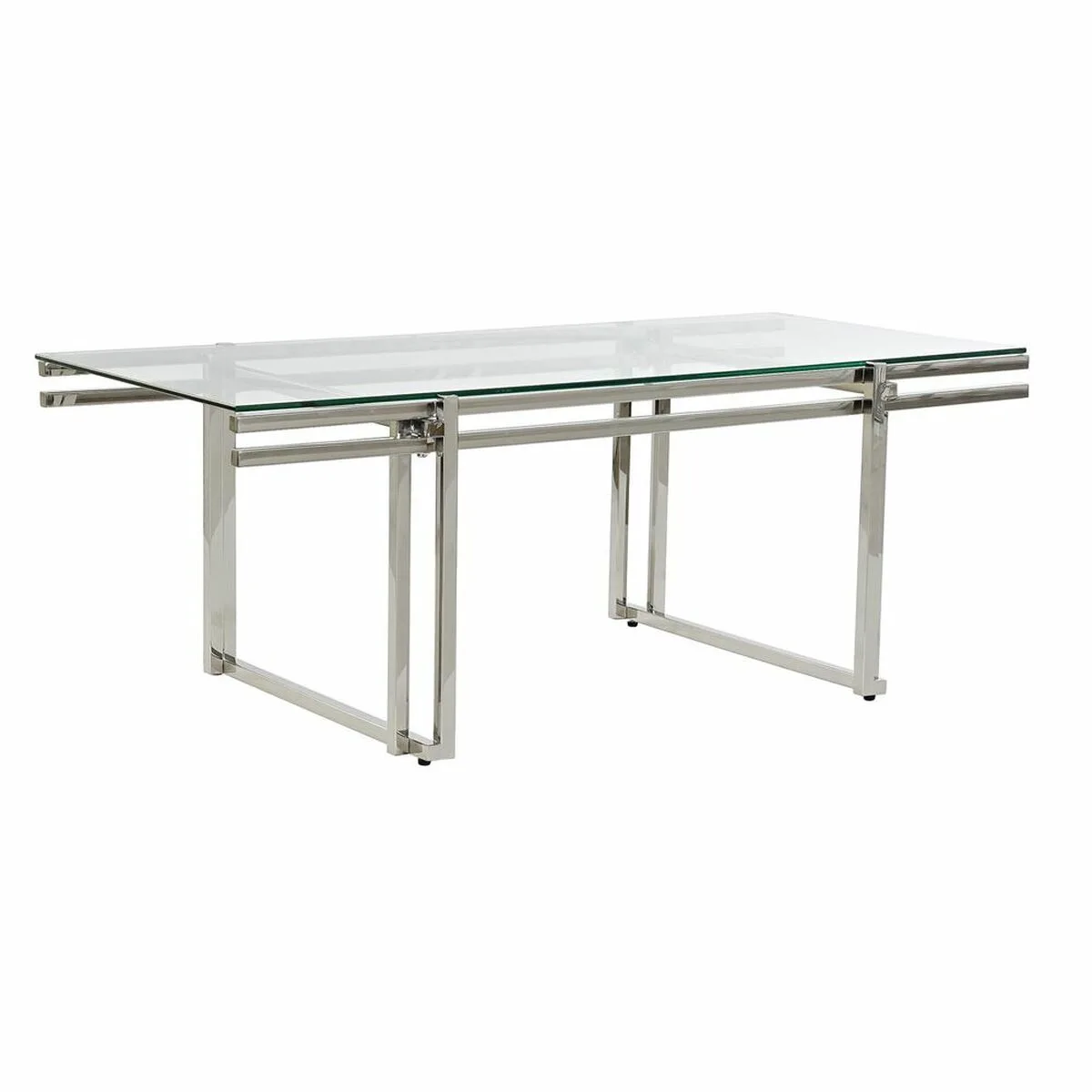 Table basse dkd home decor verre acier inoxydable 120 x 60 x 45 cm s303309130. Notre mantra chez Diaytar : un produit, un sourire. Nous mesurons notre succès à votre satisfaction instantanée.