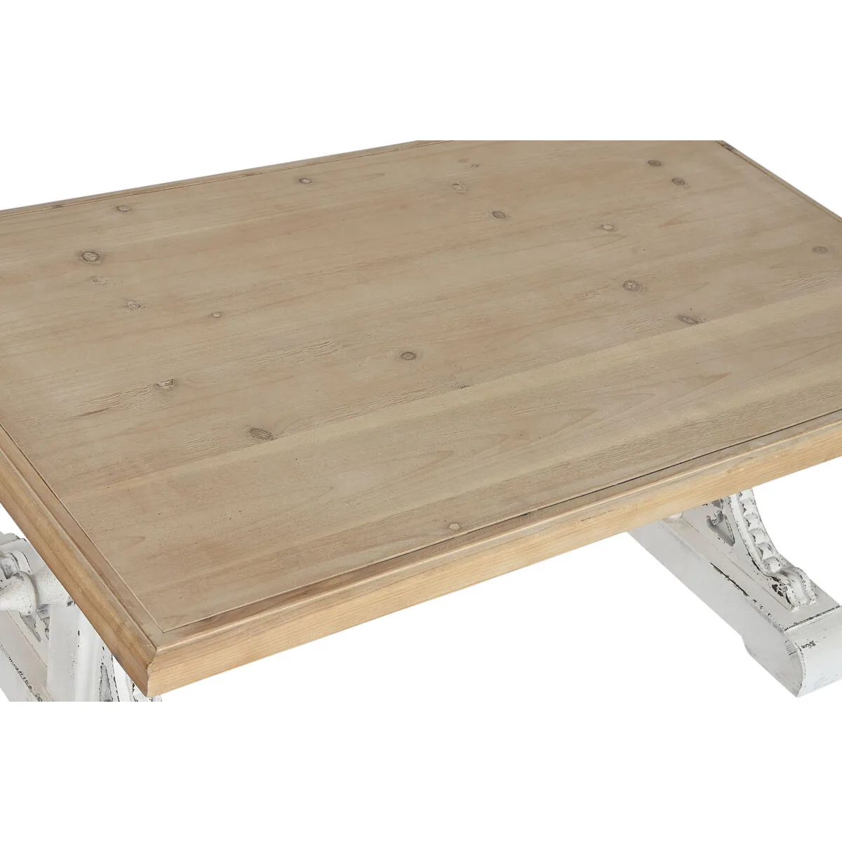 Table basse home esprit blanc naturel bois d epicea bois mdf 110 x 65 x 46 cm s305624624. C'est officiel : Diaytar devient votre nouvelle addiction shopping. Des produits si bons, vous ne voudrez plus vous arrêter.