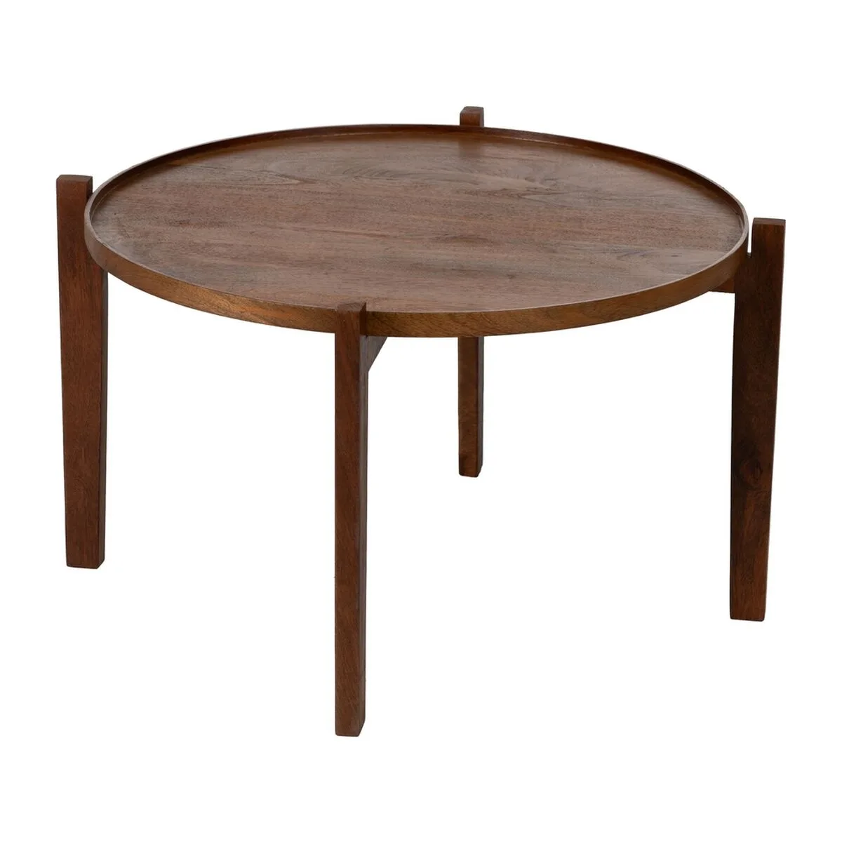 Table basse marron 81 x 81 x 46 cm s880673630. Diaytar, c'est la convergence entre votre style unique et notre sélection infinie de produits qui lui correspondent.