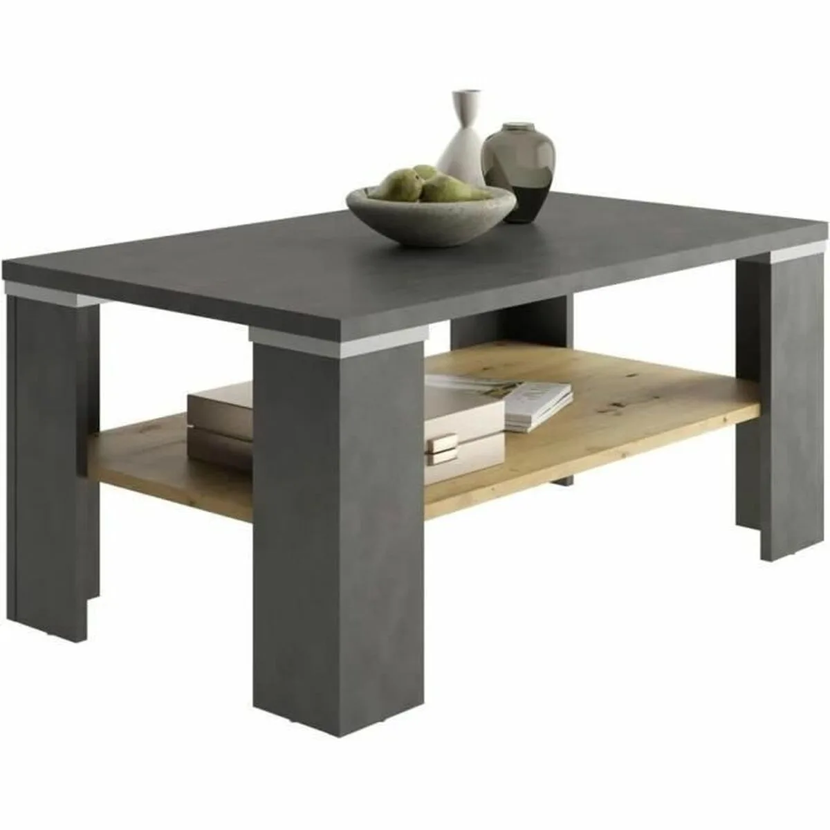 Table basse marron gris 100 x 46 x 60 cm s7100245747. Diaytar, c'est la preuve que le génie réside dans les détails. Chaque produit a été scruté, pesé, et approuvé.