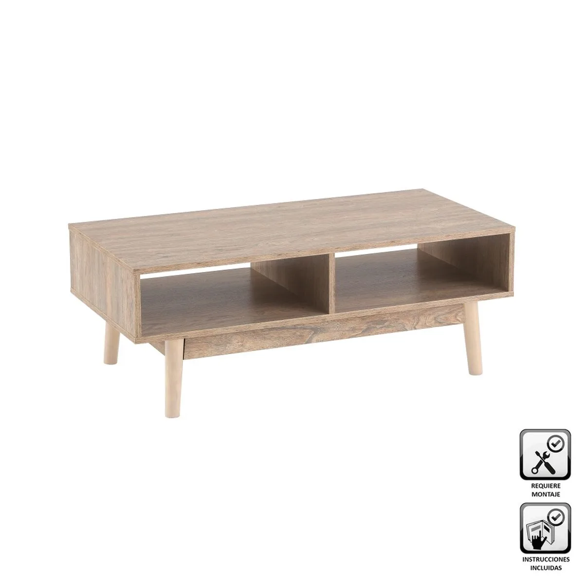 Table basse naturel 100 x 50 x 37 5 cm s880761053. Diaytar - L'art de bien vivre commence ici. Découvrez nos collections exclusives.