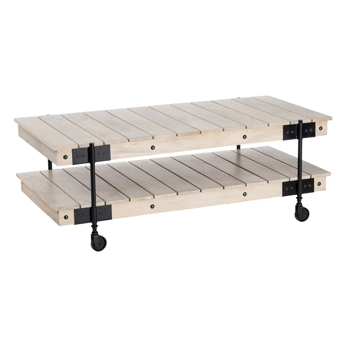 Table basse noir naturel 130 x 64 x 48 cm s880739476. Diaytar, c'est l'alliance inattendue entre la rigueur suisse et la créativité italienne, appliquée au produit généraliste.