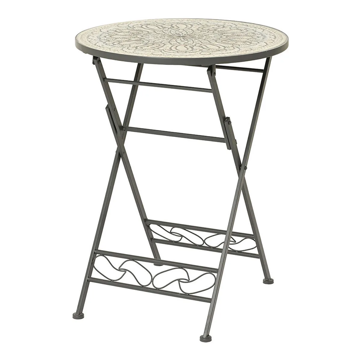 Table bistro 899263 noir fer o 60 x 76 cm s792244041. Osez l'originalité avec les créations mode exclusives de Diaytar.