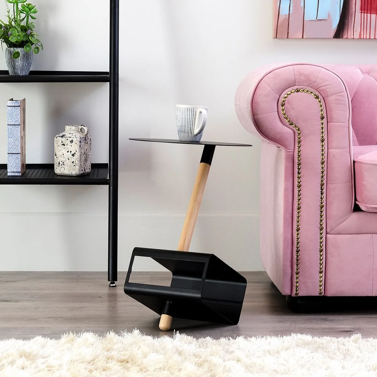 Table d appoint 36 x 36 x 48 6 cm naturel noir metal bois s880014229. Diaytar, c'est la solution élégante à tous vos problèmes du quotidien, et la source de nouvelles envies insoupçonnées.