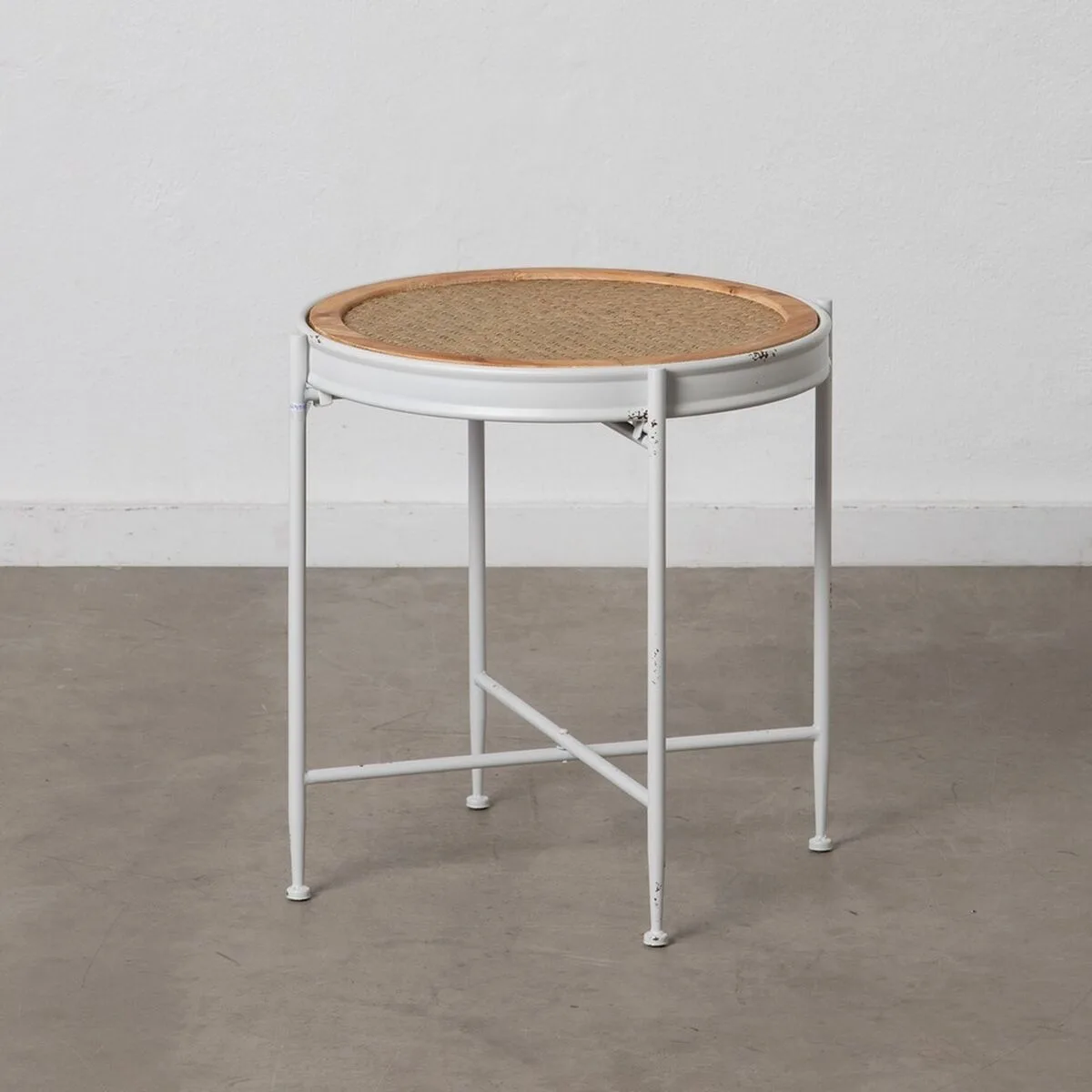 Table d appoint 50 x 50 x 53 5 cm metal blanc s880135636. Diaytar, une vision du shopping en ligne où chaque catégorie de produits, de la high-tech au généraliste, est traitée avec excellence