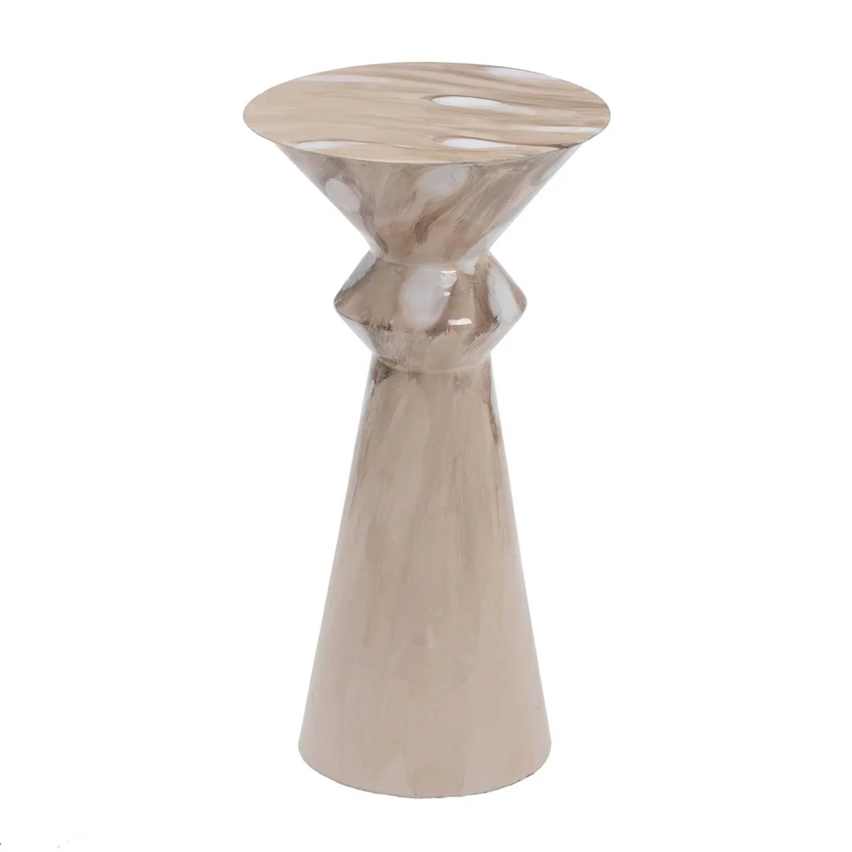 Table d appoint beige fer 34 x 34 x 64 5 cm s880429530. Nous sommes Diaytar, les architectes de votre espace de vie en ligne, meublé avec les meilleurs produits du moment