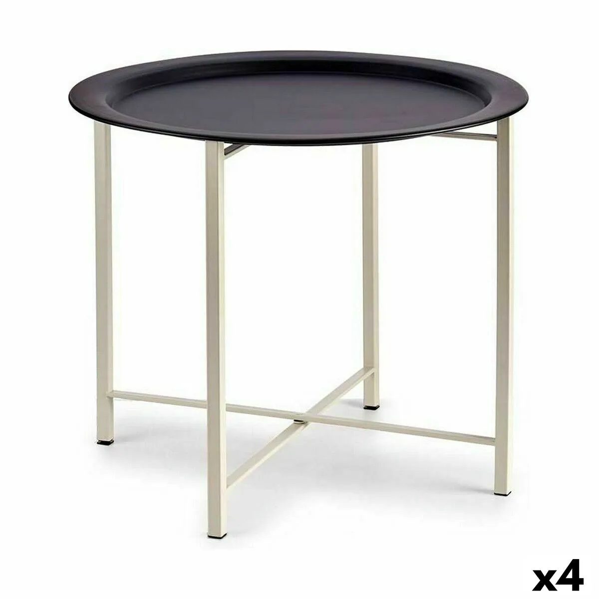 Table d appoint blanc noir metal 52 x 44 x 52 cm 4 unites s362599142. Nous avons bâti Diaytar sur la conviction qu'un produit génial n'a pas de prix, mais devrait avoir un prix accessible.