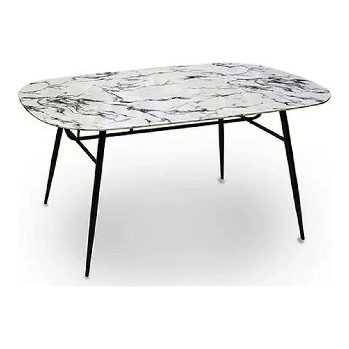 Table d appoint blanc noir metal verre trempe 90 x 76 5 x 160 cm s360265034. Diaytar, c'est le cercle vertueux : des produits de qualité qui améliorent votre vie, qui vous rendent heureux, alors vous revenez.