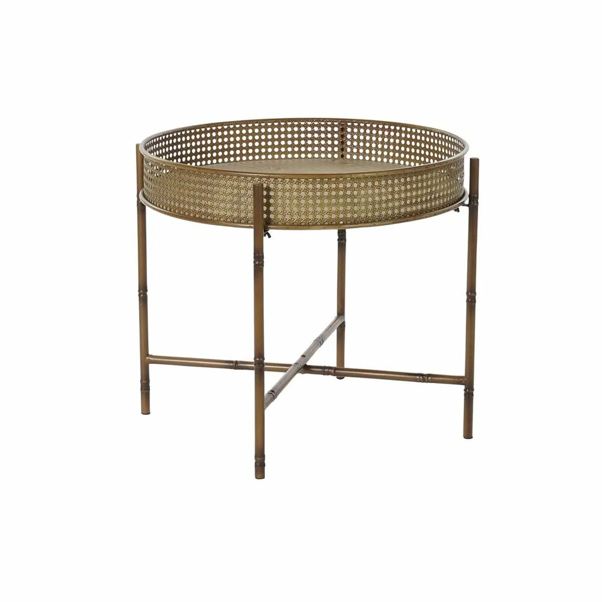 Table d appoint dkd home decor 59 x 59 x 50 cm naturel metal s303413984. Diaytar, c'est l'histoire d'une passion pour les bons produits, quels qu'ils soient, et du désir de les partager avec vous