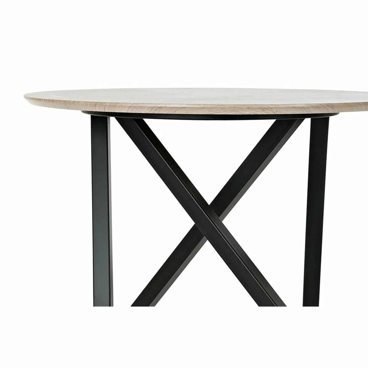 Table d appoint dkd home decor 65 x 65 x 49 5 cm noir metal bois marron clair s303273372. Osez l'originalité avec les créations mode exclusives de Diaytar.