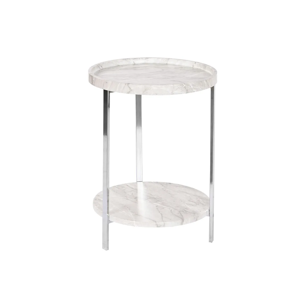 Table d appoint dkd home decor blanc argente metal bois mdf 40 x 40 x 53 cm s305311241. Chez Diaytar, nous croyons que le meilleur des produits généraux et électroniques doit être accessible à tous, sans compromis sur le style