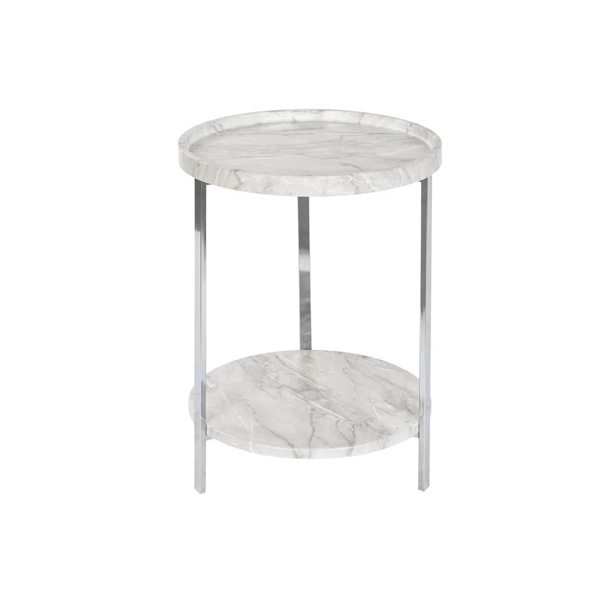 Table d appoint dkd home decor blanc argente metal bois mdf 40 x 40 x 53 cm s305311296. Soyez à la pointe de la tendance et de la technologie avec Diaytar, votre partenaire pour un shopping généraliste avisé