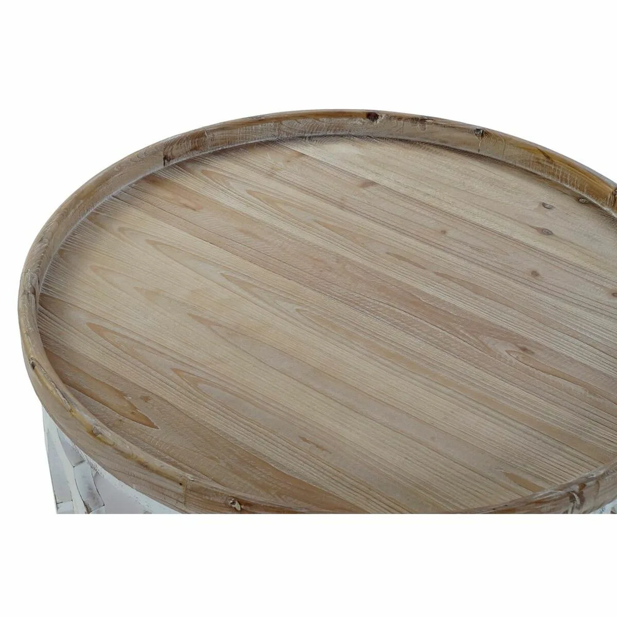 Table d appoint dkd home decor blanc marron clair sapin bois mdf 81 x 81 x 43 5 cm s302258287. Diaytar, c'est l'évidence : une plateforme simple, des produits beaux, une expérience fluide. Le trio gagnant.
