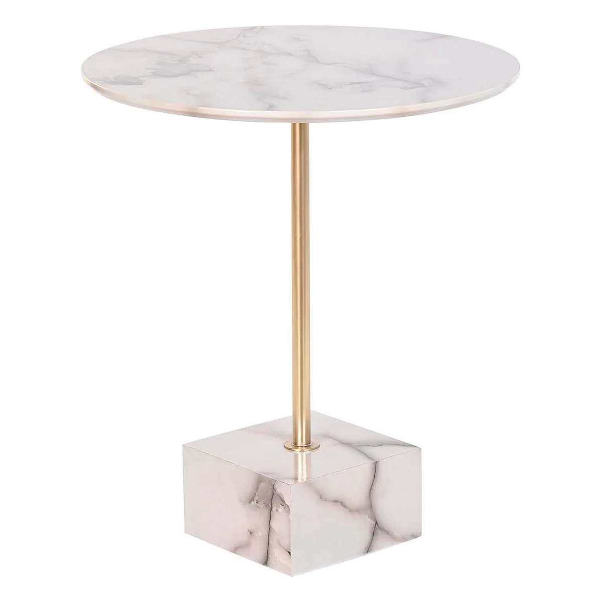 Table d appoint dkd home decor marbre acier resine 45 x 45 x 50 cm s303429671. Bienvenue sur Diaytar, où le shopping généraliste devient une chasse au trésor pour produits tendance et innovants