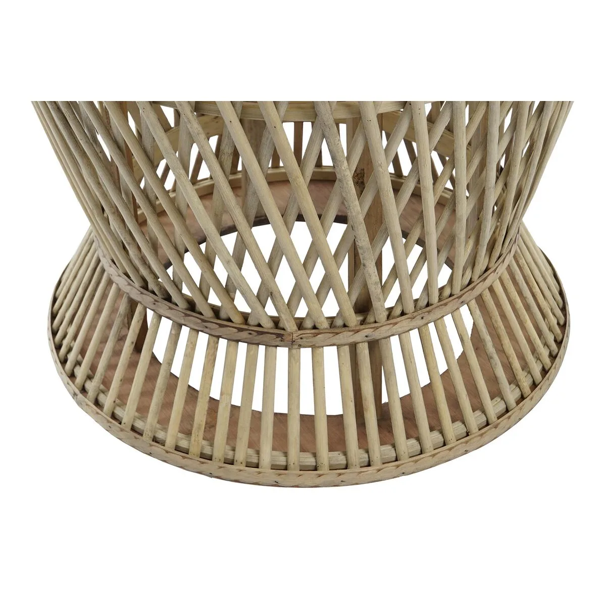 Table d appoint dkd home decor marron clair bambou 60 x 60 x 52 cm s304072877. La qualité Diaytar : un engagement, une promesse, une satisfaction garantie.