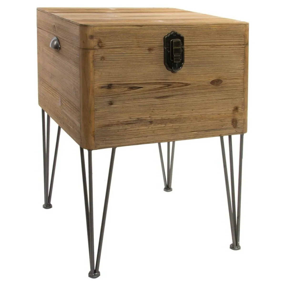 Table d appoint dkd home decor metal bois 49 x 51 x 74 cm s302192746. Diaytar vous habille de la tête aux pieds avec goût et raffinement.