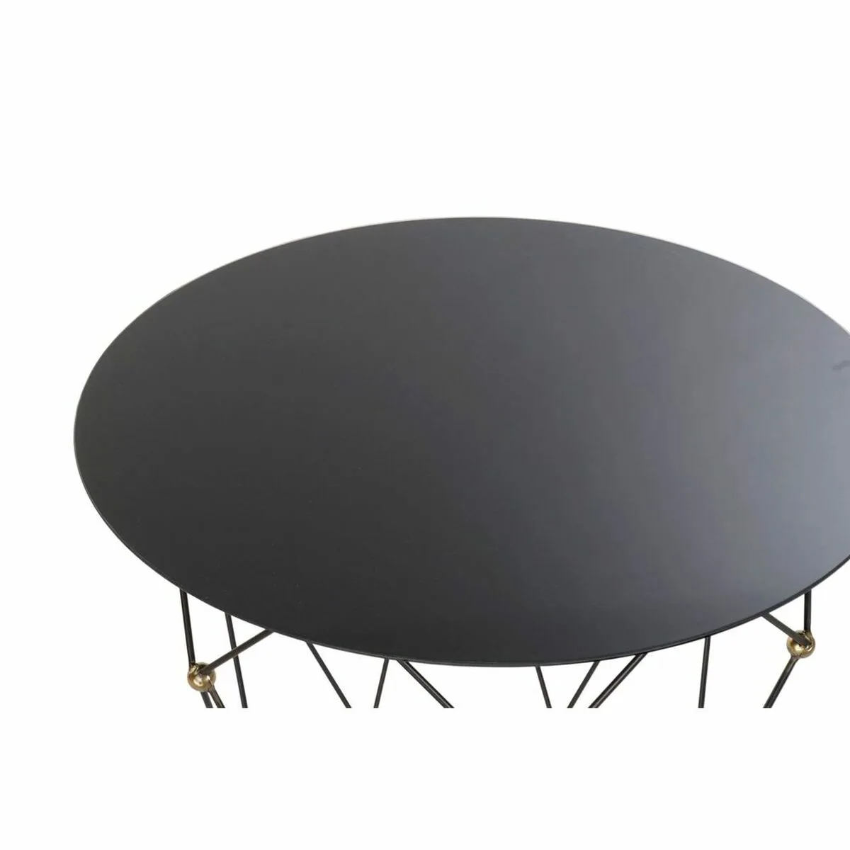 Table d appoint dkd home decor noir metal verre dore 70 x 70 x 60 cm s302300429. L'aventure Diaytar, c'est celle d'une équipe passionnée qui déniche pour vous les perles rares du marché généraliste